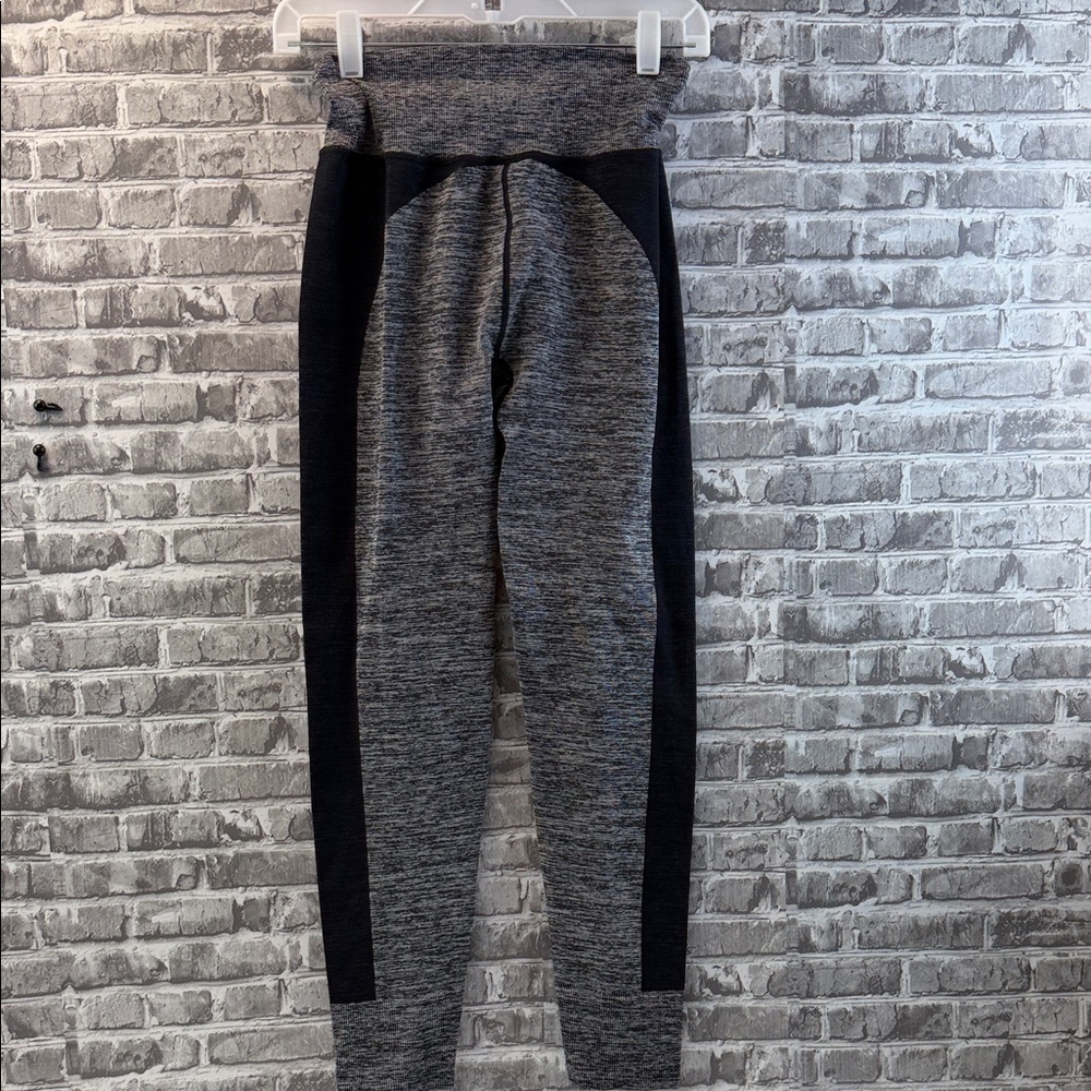PINK Gray and Black leggings